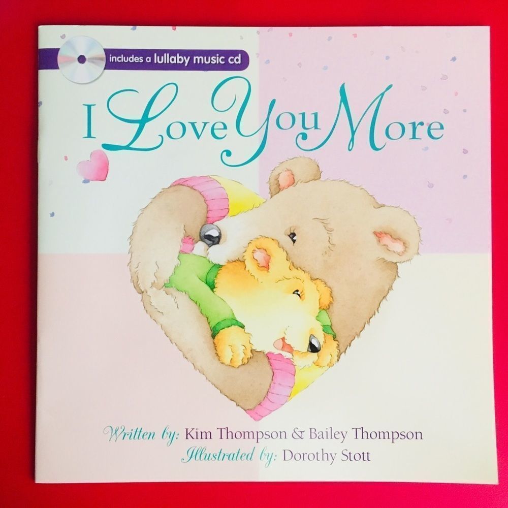 I love you more included lullaby CD